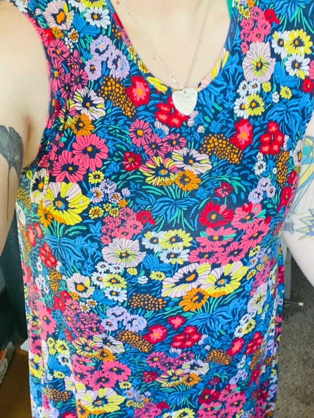 Style & Co. Multi-Color Floral Print Top - Picture 2 of 5